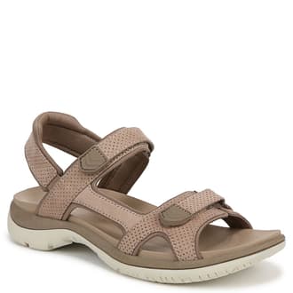 Trotters Katarina 3 Women’s Sandal – Adjustable Straps & Memory Foam Footbed In Cognac