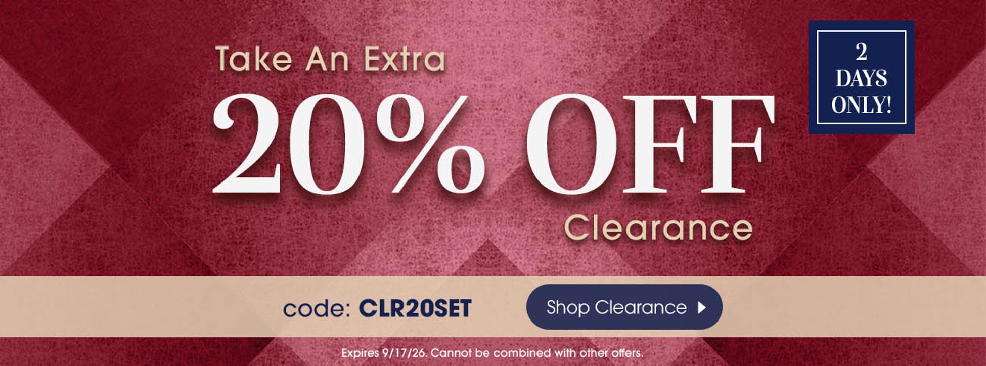 Shop Clearance