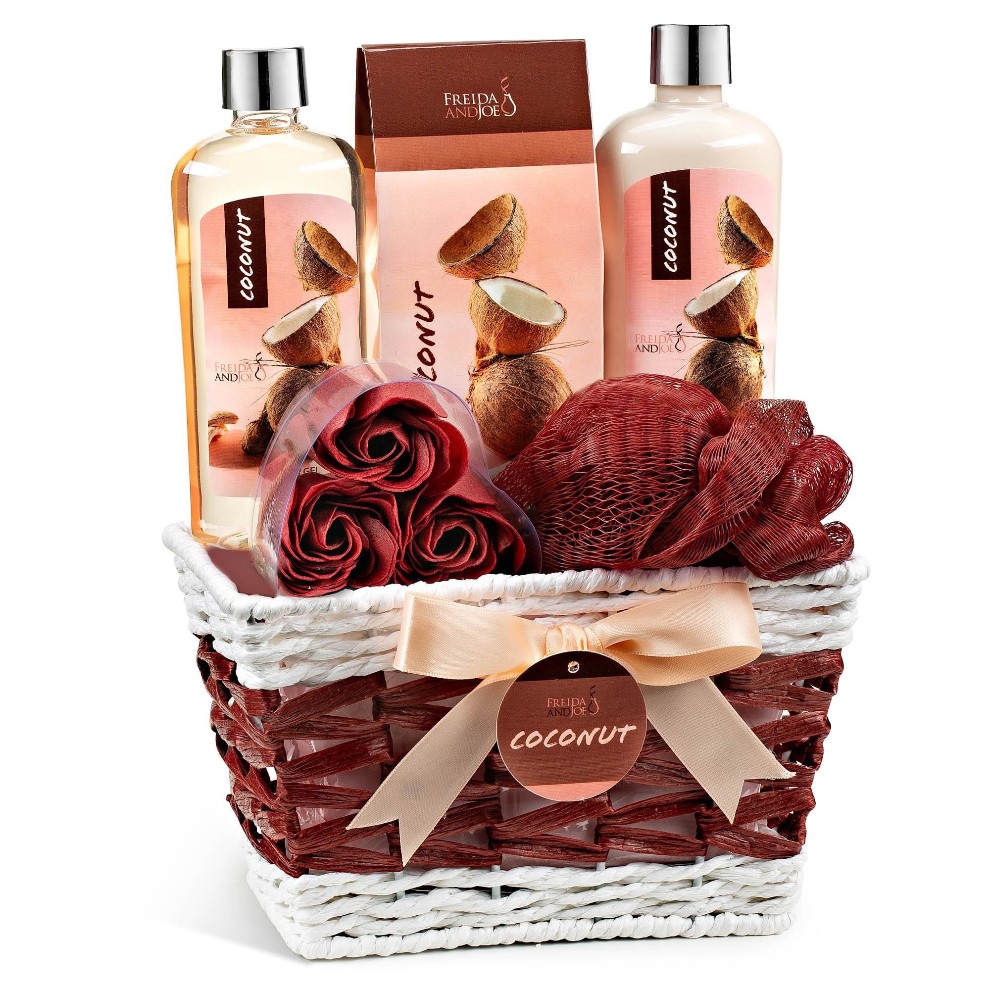 Freida and Joe Coconut Basket Bath and Body Set | Maryland Square